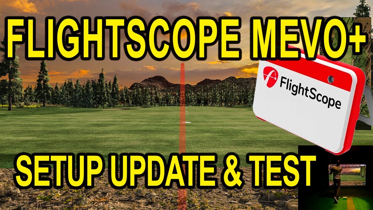 Flightscope Mevo Plus — ОБНОВЛЕНИЕ НАСТРОЙКИ — 7 футов или 8 футов — ТЕСТ на гольф-симуляторе
