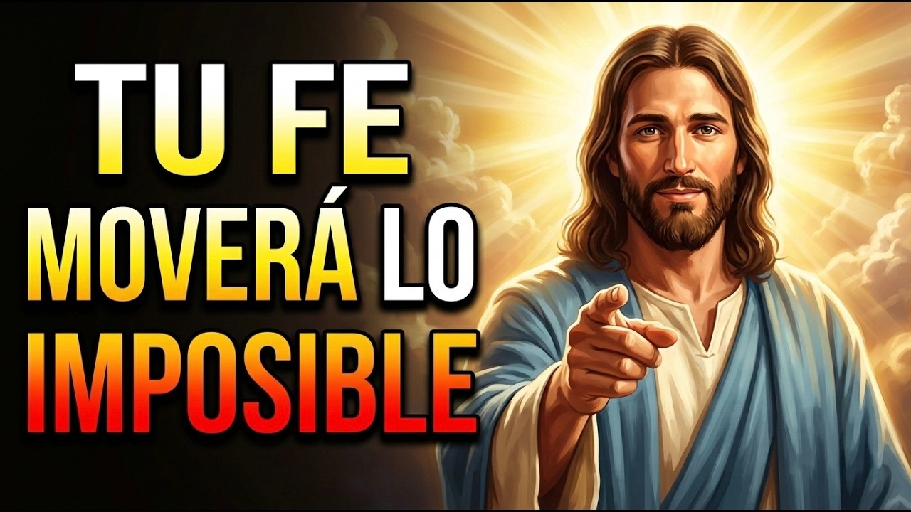 DIOS TE DICE HOY: TU FE MOVERÁ LO IMPOSIBLE | Mensaje Poderoso de Dios