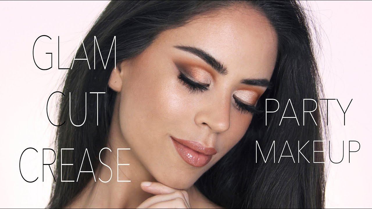 Bachelorette Party Makeup | Cut Crease Σε Γήινες Αποχρώσεις
