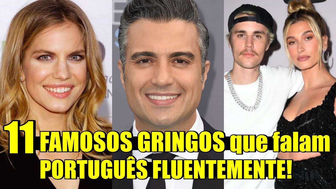 11 FAMOSOS INTERNACIONAIS que FALAM PORTUGUÊS FLUENTEMENTE e VOCÊ NÃO SABIA - Parte 2