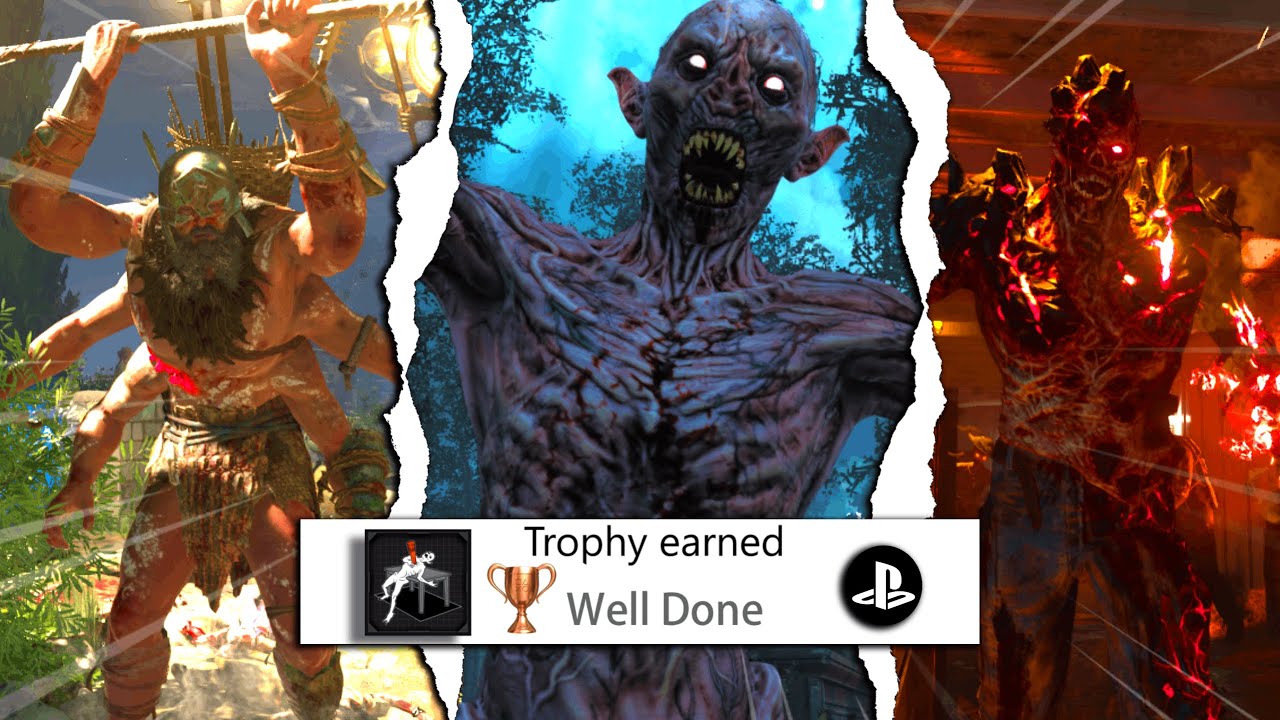 Unlocking The RAREST Trophies in Black Ops 4 Zombies