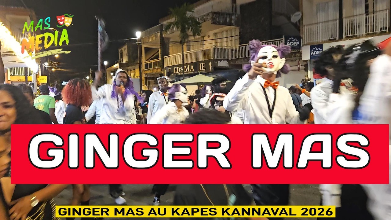 GINGER MAS AU KAPES KANNAVAL 2026