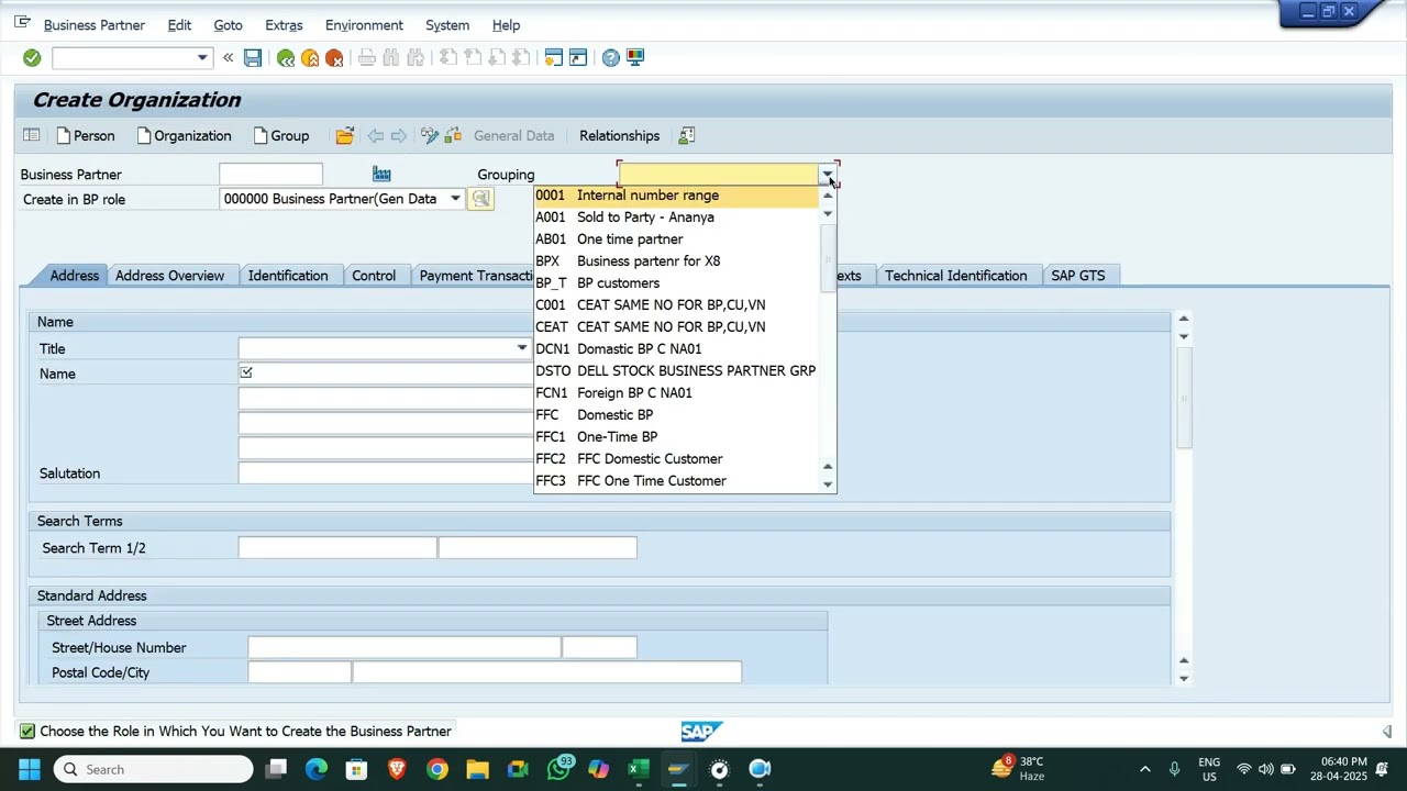 SAP S/4HANA Business Partner Configuration | Customer & Vendor Number Range Scenarios Explained