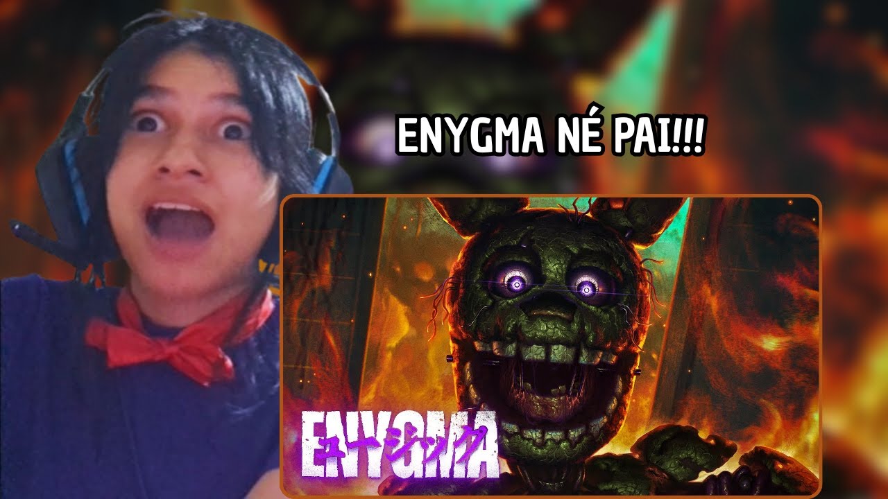 REACT - Sua Agonia | Springtrap/William Afton (Five Nights at Freddy's) | Enygma