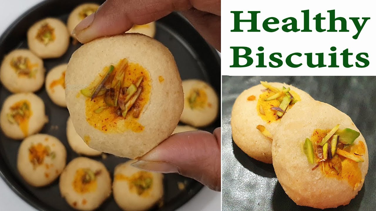 लॉकडाउन मे गेहू के आटे से बिना बटर ओवन के बिस्कुट Atta Biscuits Eggless Without Oven Recipe
