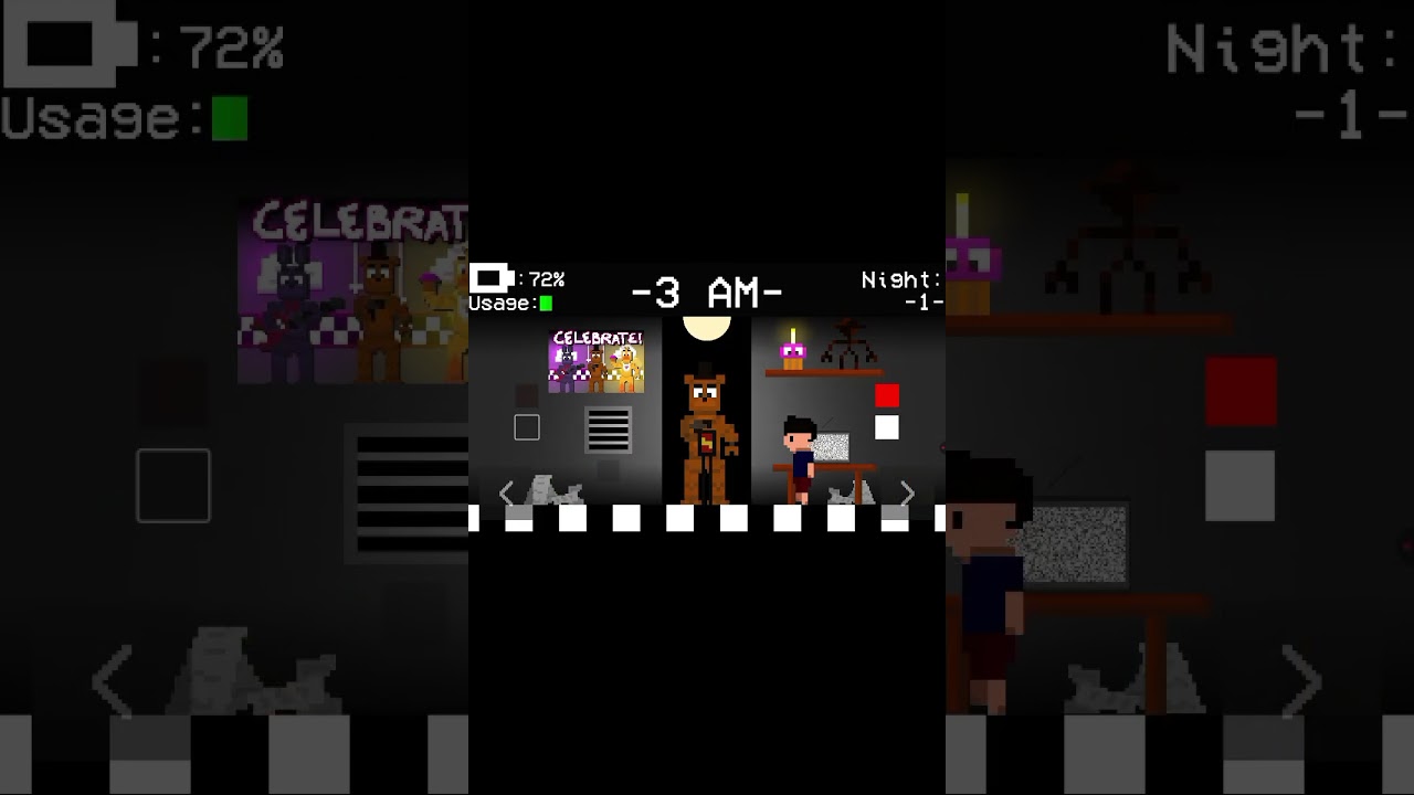 Fnaf 1 2d oynuyorum bölüm 1
