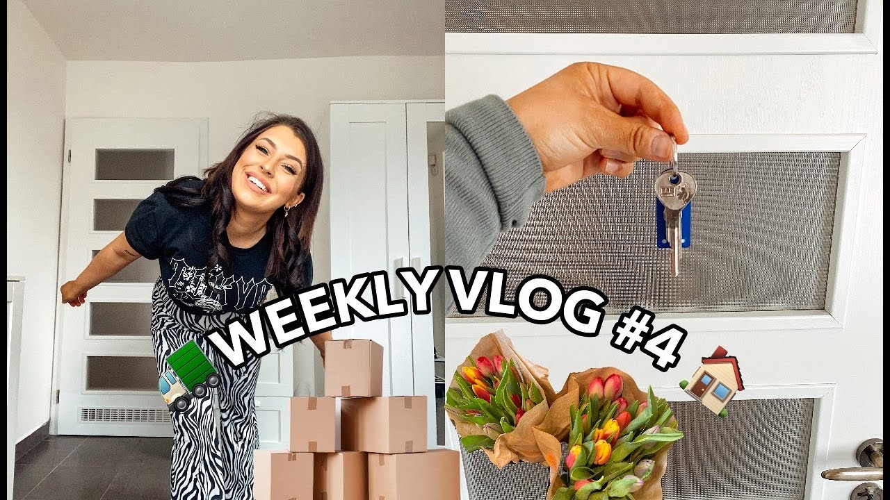 WEEKLY VLOG #4 | WE GOT AN APARTMENT! MOVING AGAIN!