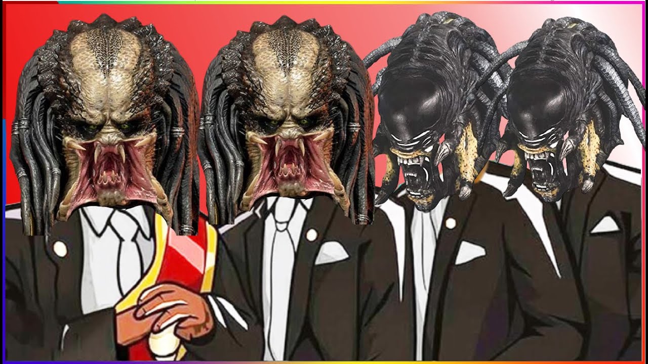 PREDATOR VS ALIEN VERSION - Coffin Dance X Baby Shark COVER