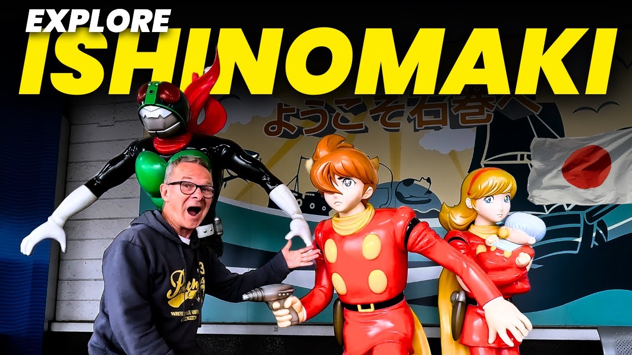 Ishinomaki: The City That Finds Joy in MANGA After the Tsunami 🇯🇵