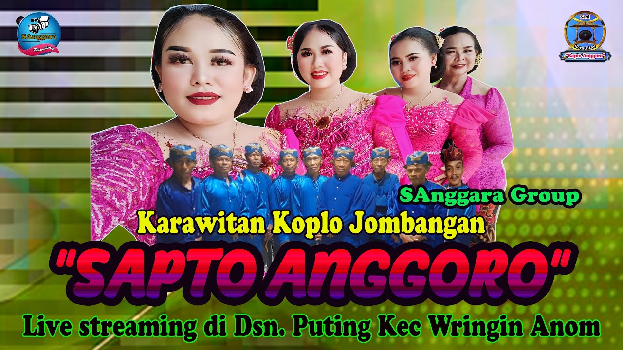 Live streaming Campursari SAPTO ANGGORO di Dsn. Puting Wringin Anom Gresik
