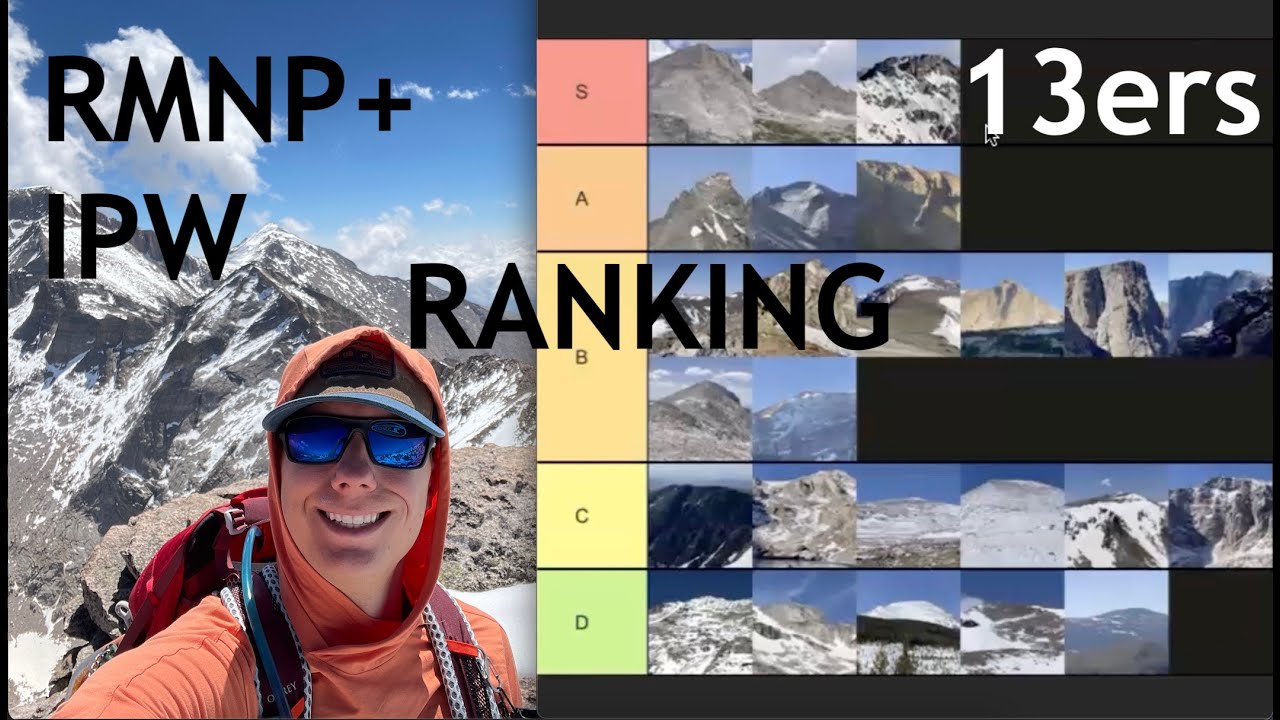 Ranking the 13ers of Rocky Mountain National Park + Indian Peaks Wilderness // CO Mountains