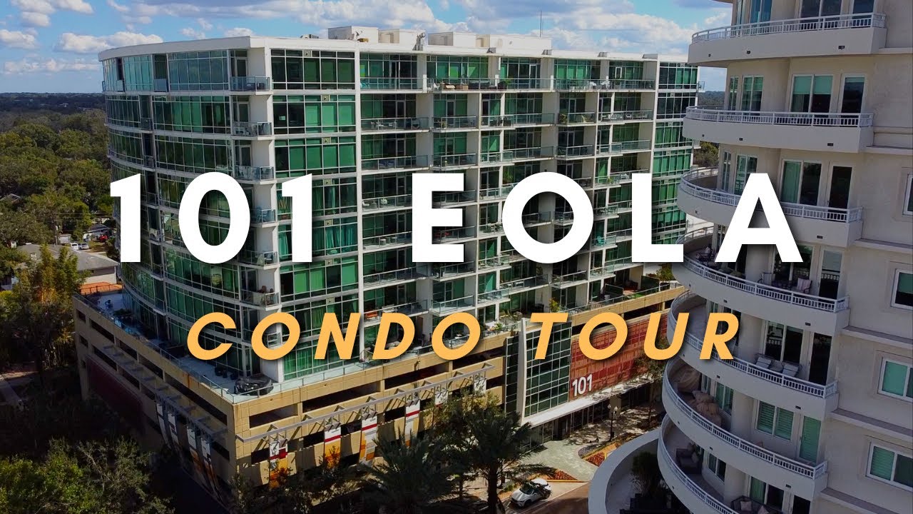 Checking out a Condo in Downtown Orlando: 101 Eola High Rise