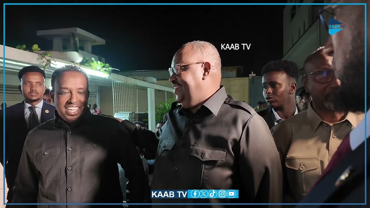 Taliyaha NISA Mahad Salaad oo Gurigooda Farmaajo iyo Madaxda Puntland iyo Jubbaland.