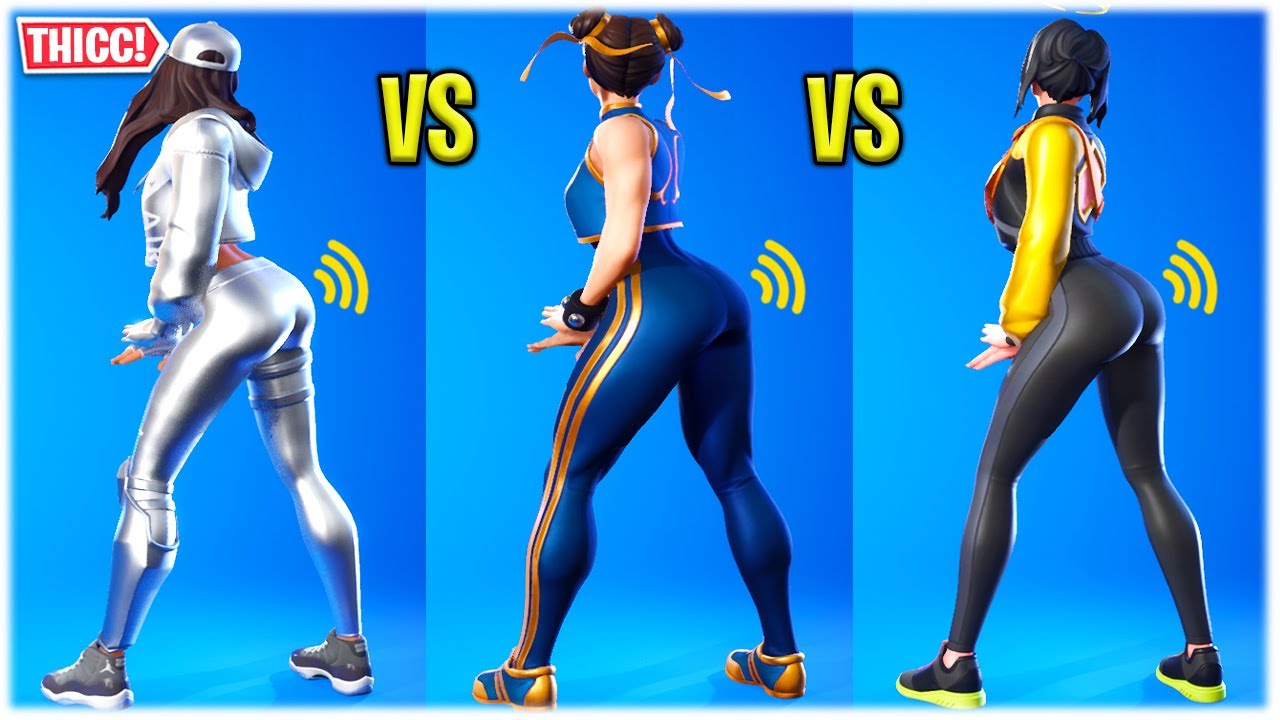 Dance Contest: Air Jordan Ruby vs Chun-Li vs D'Ark 😍❤️