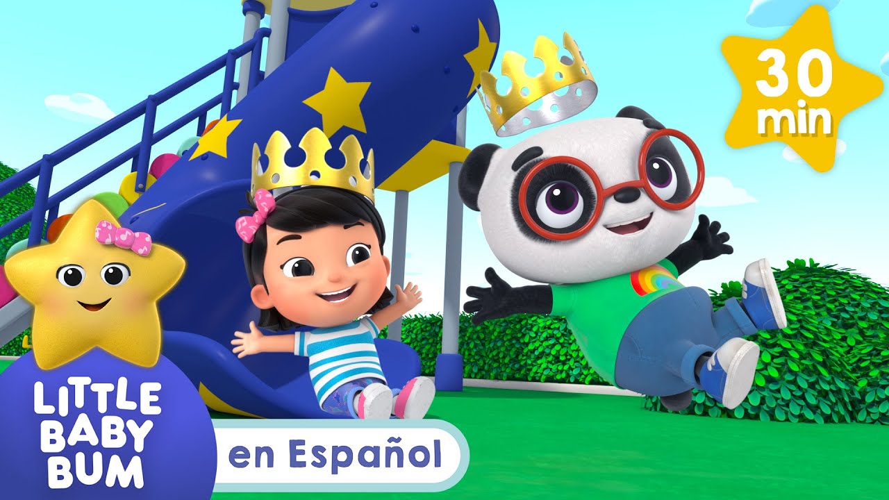 Somos los reyes del patio de juegos 👑  Canciones Infantiles 🎵 Little Baby Bum