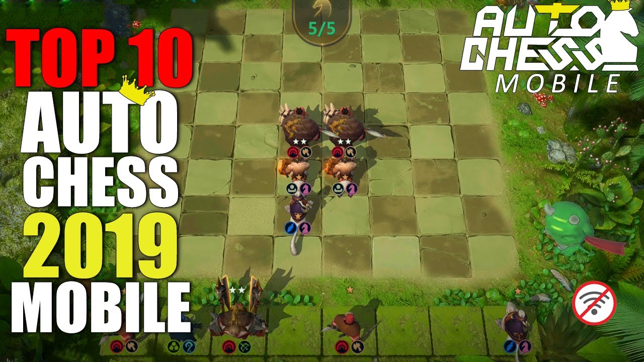 TOP 10 BEST AUTO CHESS MOBILE!! 2019 FREE [ANDROID/IOS] Gameplay