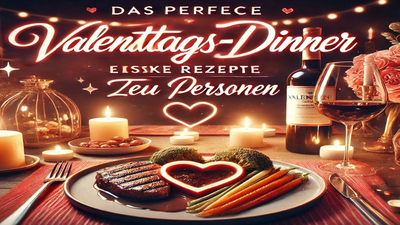 Das perfekte Valentinstags-Dinner zu Hause: Einfache Rezepte für zwei Personen