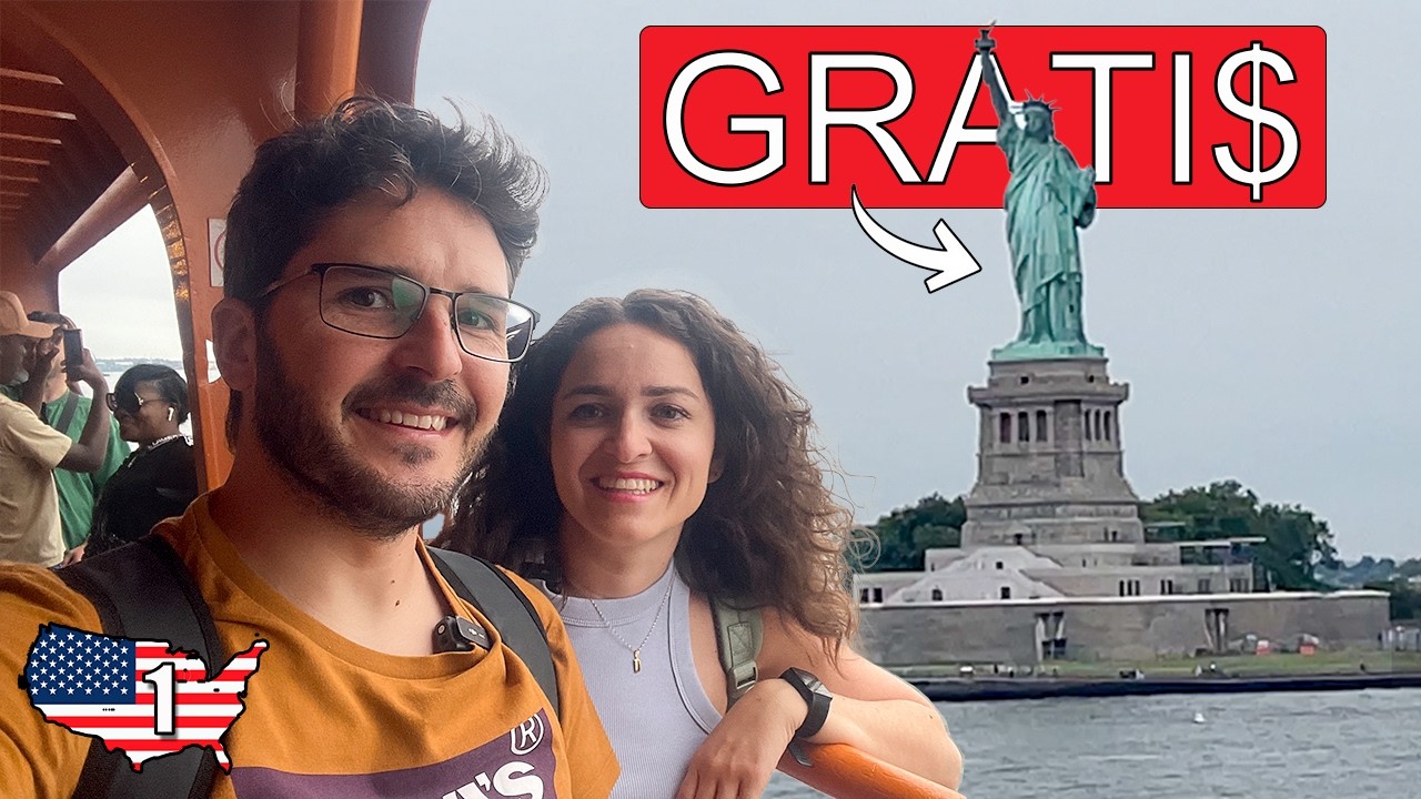 Ferry GRATIS a la Estatua de la Libertad 🗽 + Wall Street en Nueva York
