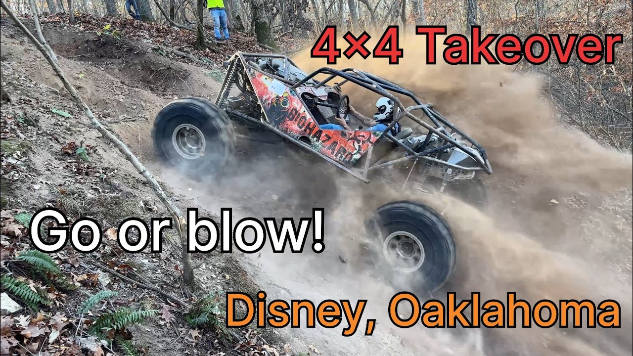 Jeeps & rock bouncers go full send at Disney for 4x4 takeover!!