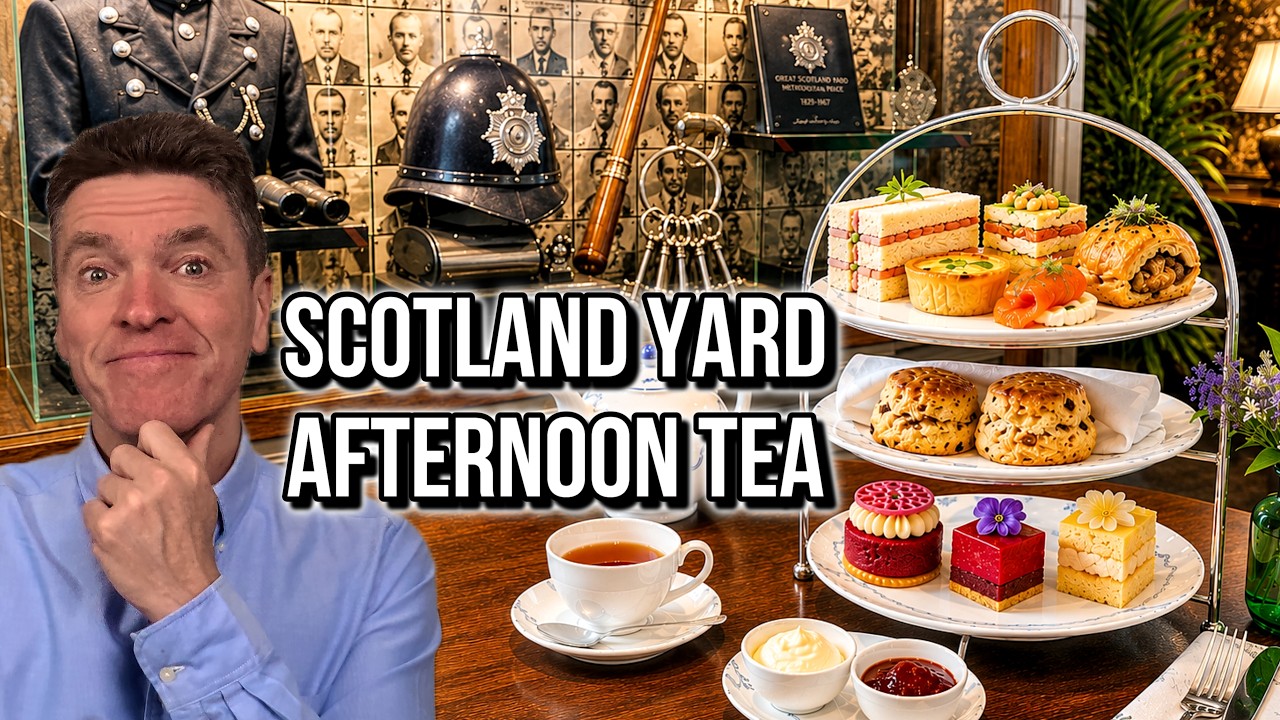 Scotland Yard Afternoon Tea - A Hidden Gem