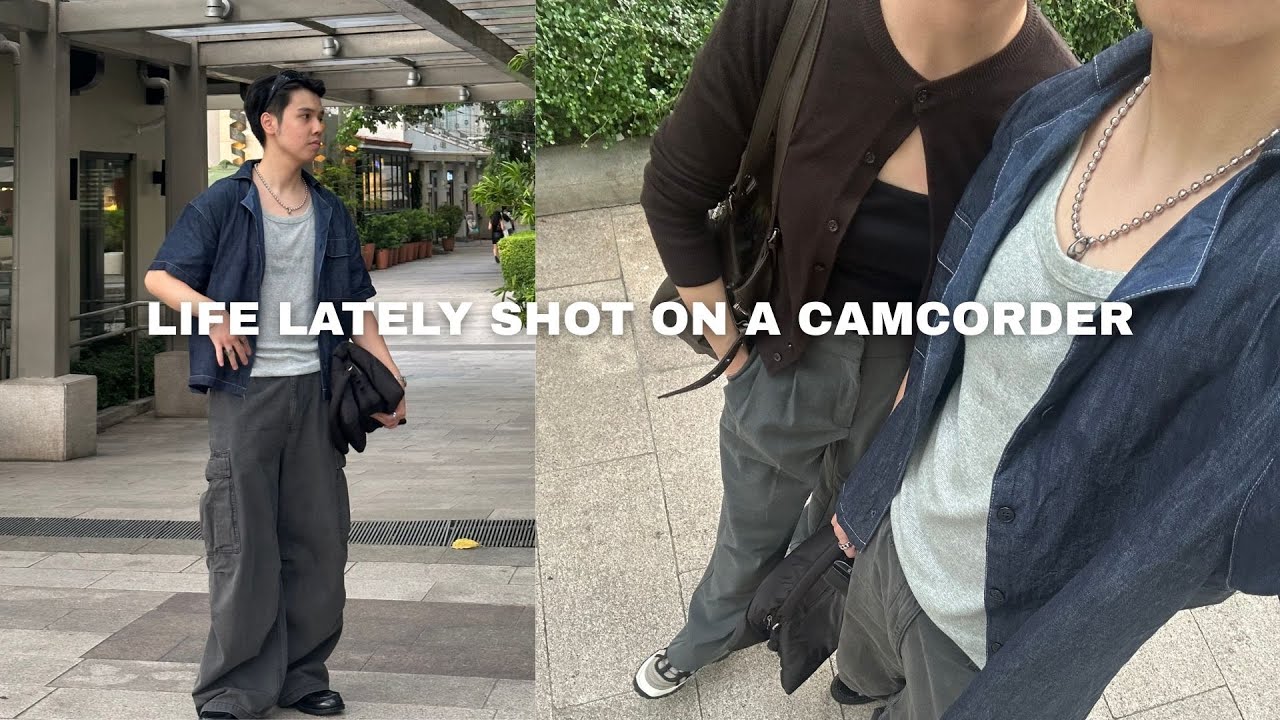 CAMCORDER VLOG 📸 // 6th Anniversary, Cafes, events | SONY CX405 VLOG