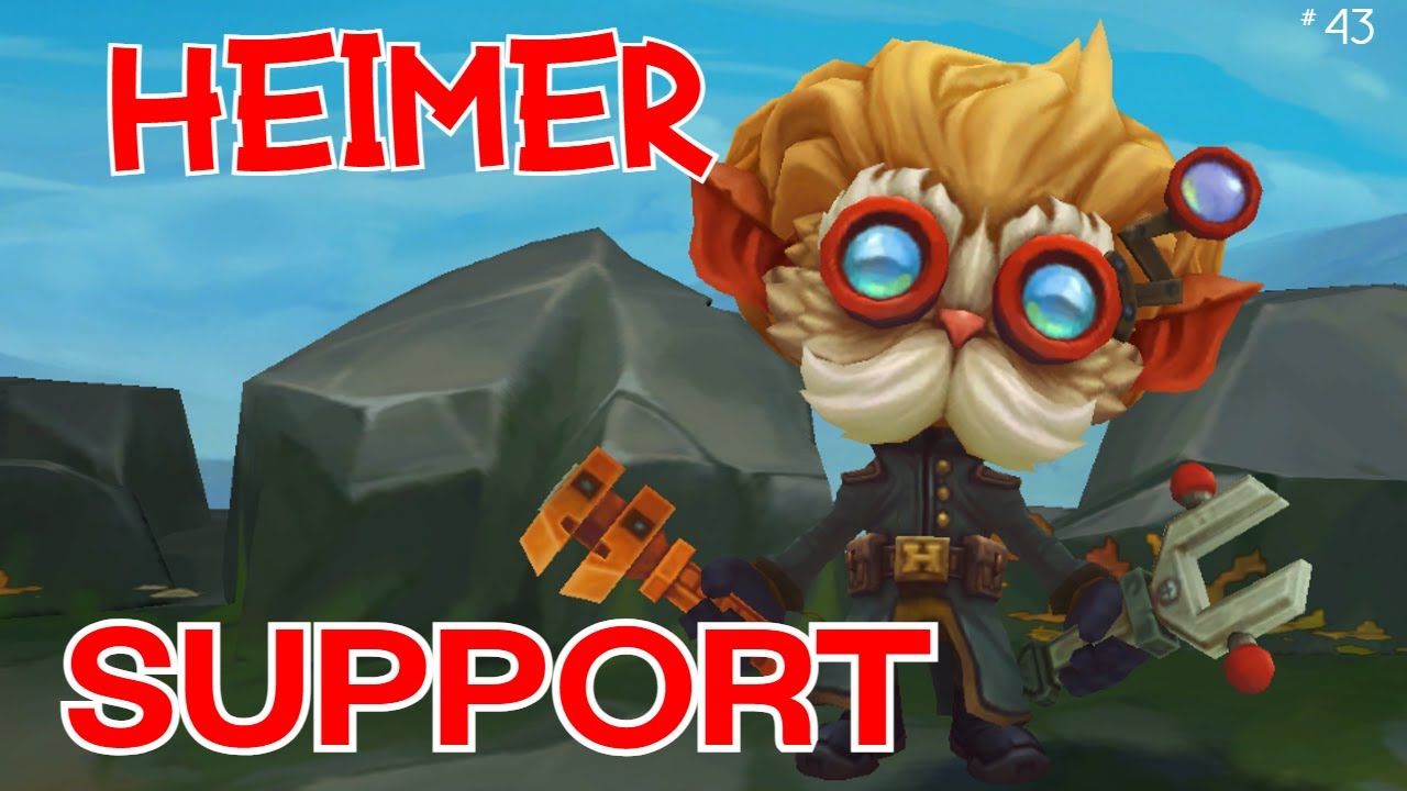Rating Heimerdinger Support| Is He Good? [Best Builds, Runes, and Matchups] (Season 12 Off Meta LOL)