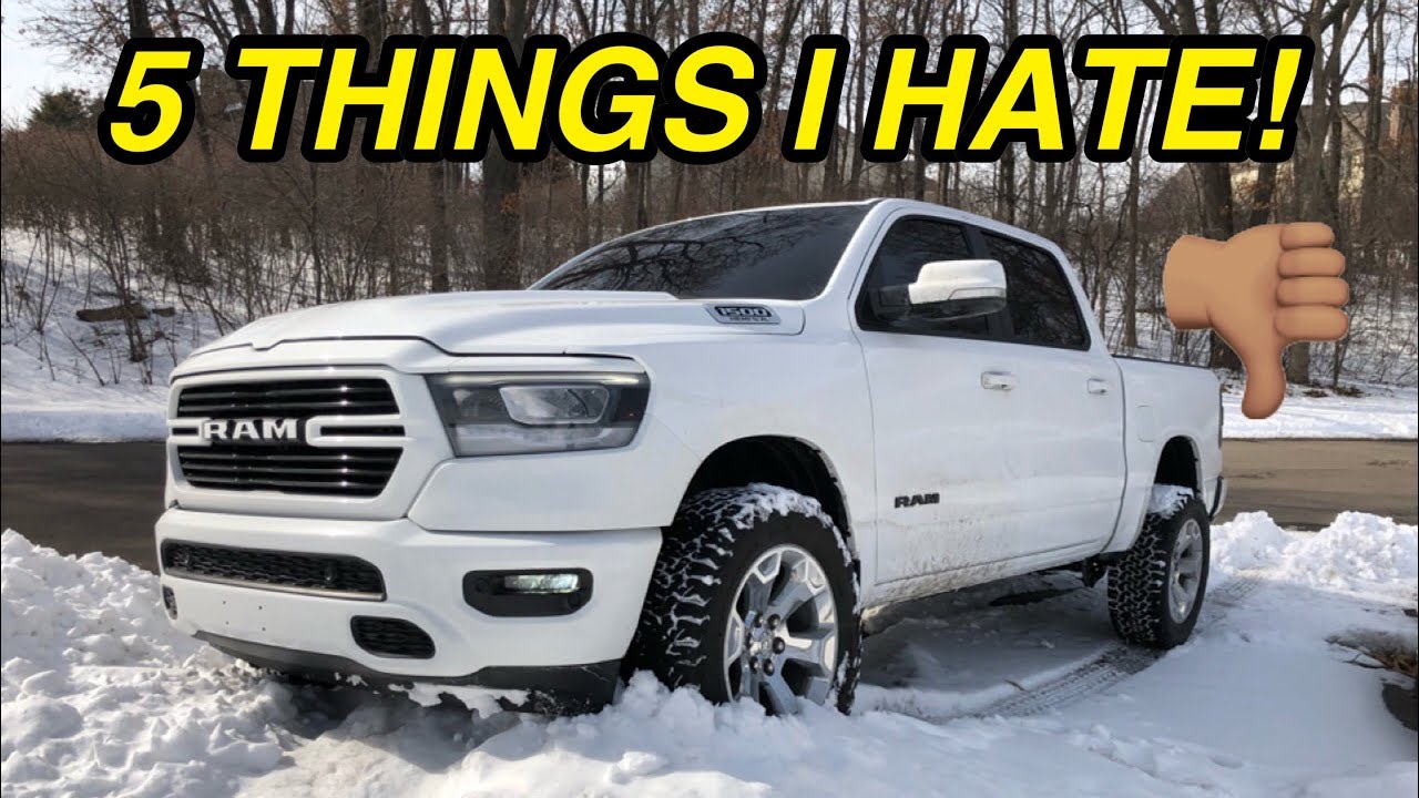 5 THINGS I HATE ABOUT MY 2019 RAM 1500! *NOT GOOD*