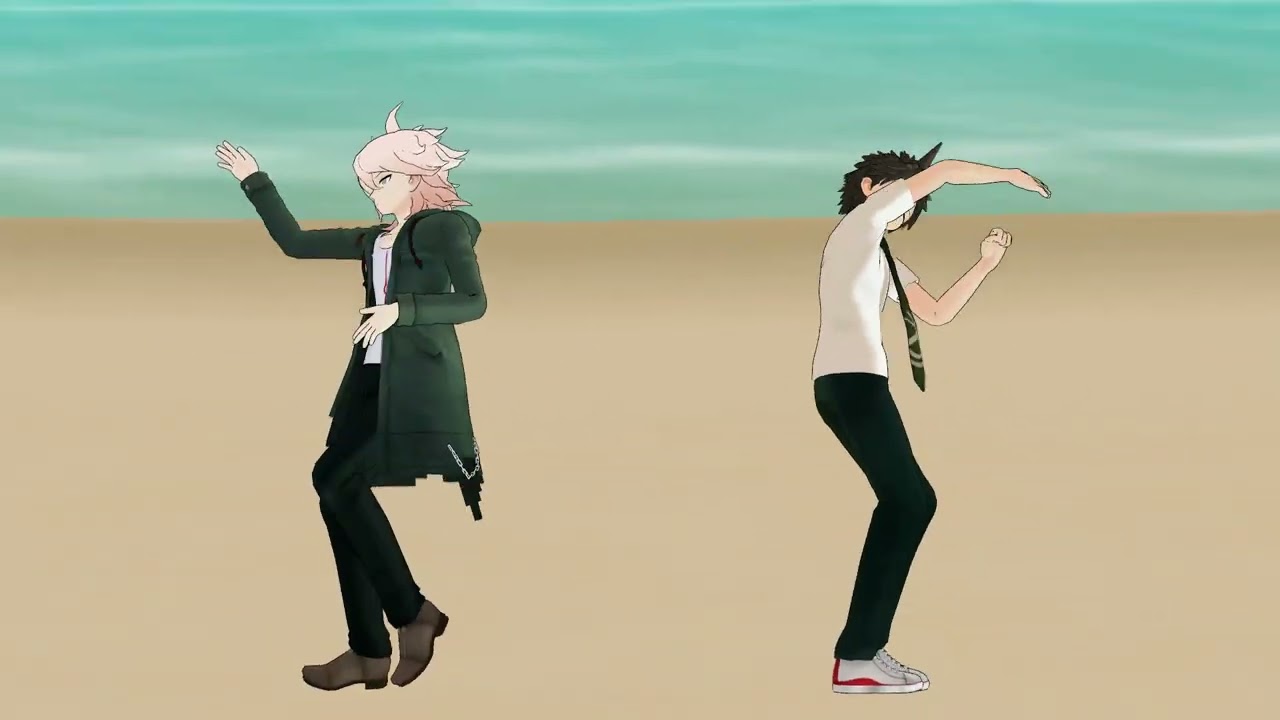 Hinata and Komaeda 