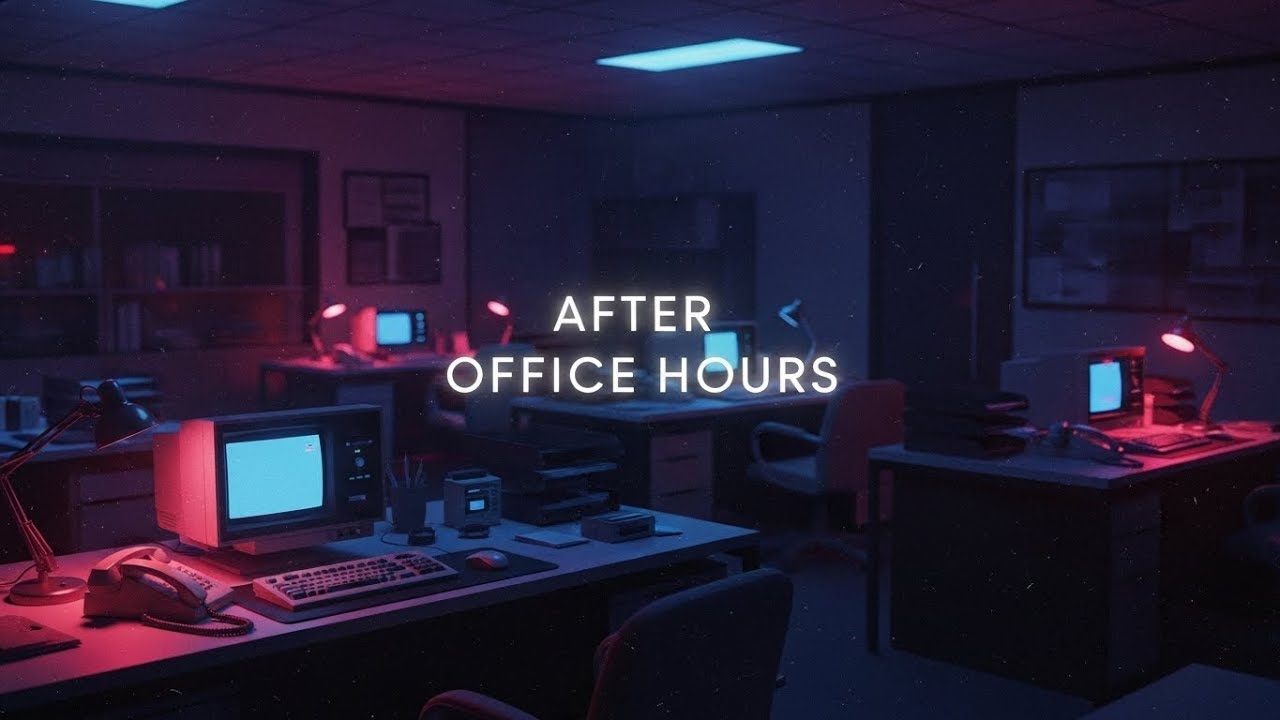 AFTER OFFICE HOURS | Quiet Building at Night Vaporwave Nostalgia Mix