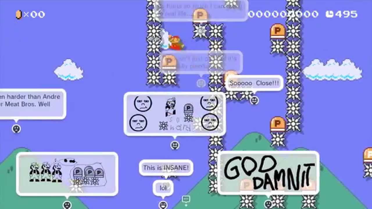 P is for Pain: Beating Super Mario Maker's Hardest Levels!