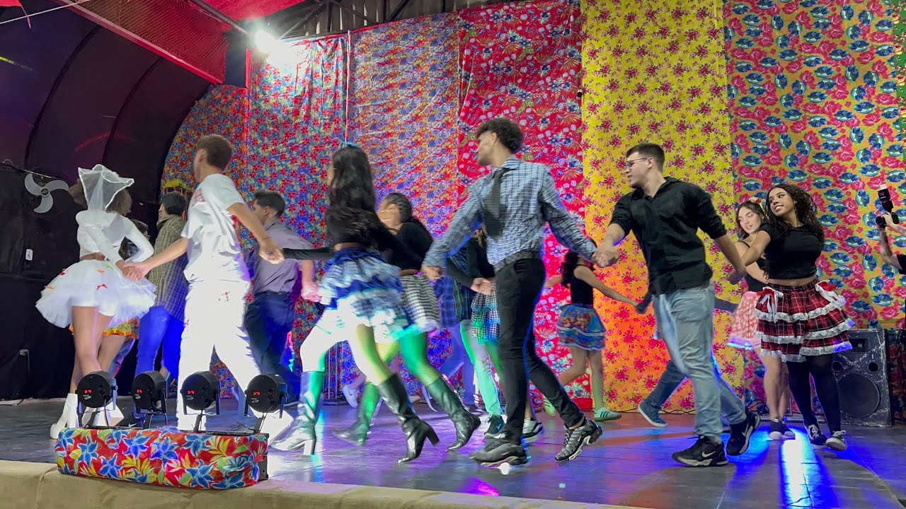 Festa Junina do terceirão ♥️ quadrilha completa 💃🏽