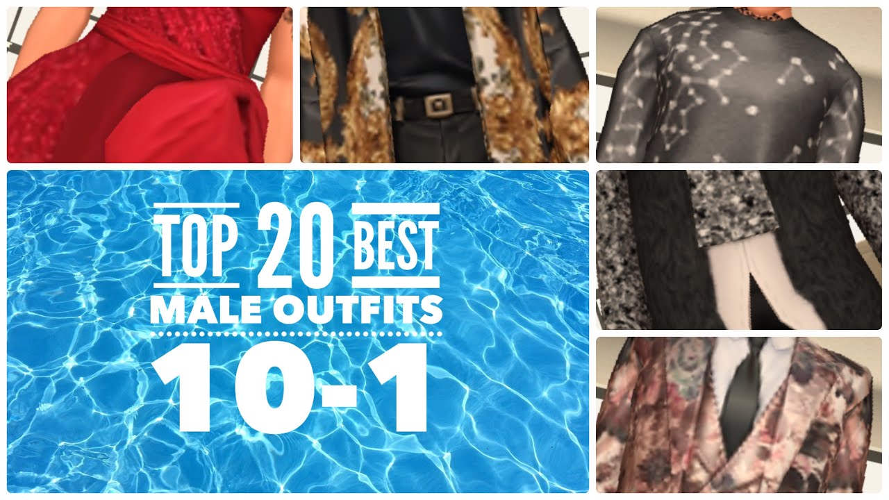 Top 20 Best Male Outfits/Part 2 10-1/Avakin Life