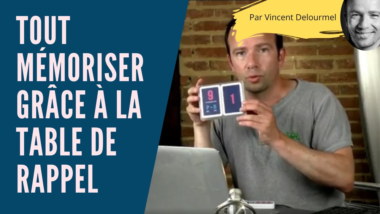 TOUT MEMORISER grâce à la TABLE DE RAPPEL