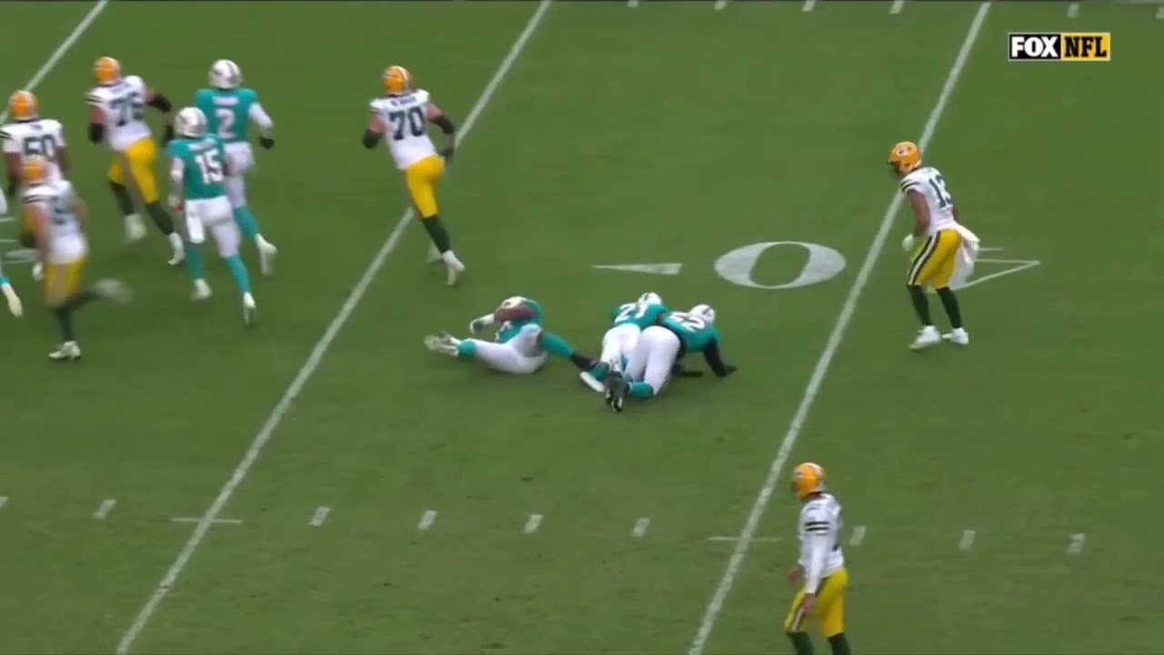 Allen Lazard BLOCKS 3 Dolphins players then counts them out | Block Of the Year?