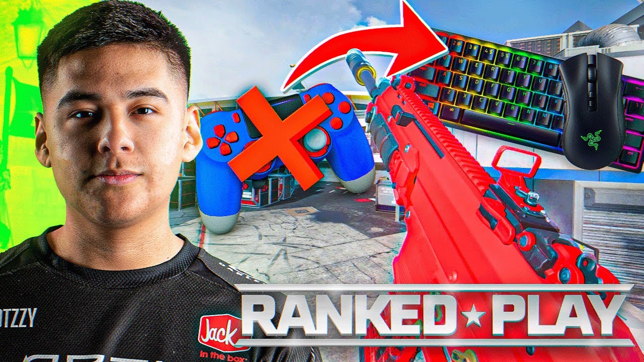 COD PRO VS KEYBOARD & MOUSE CHALLENGE (MW RANKED PLAY)