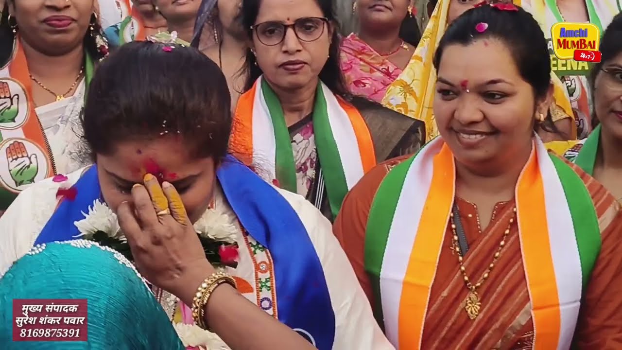 वॉर्ड क्र.32 उम्मेदवार सायरीना किन्नी का निकली मालवणी चर्च भव्य रॅली राठोडी तक्षशिला मीटिंग 