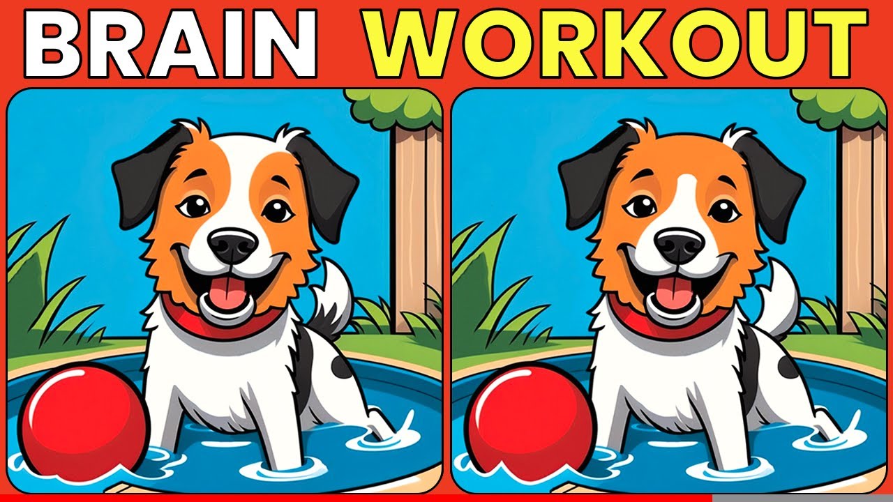 Brain Training: Spot 3 Differences!