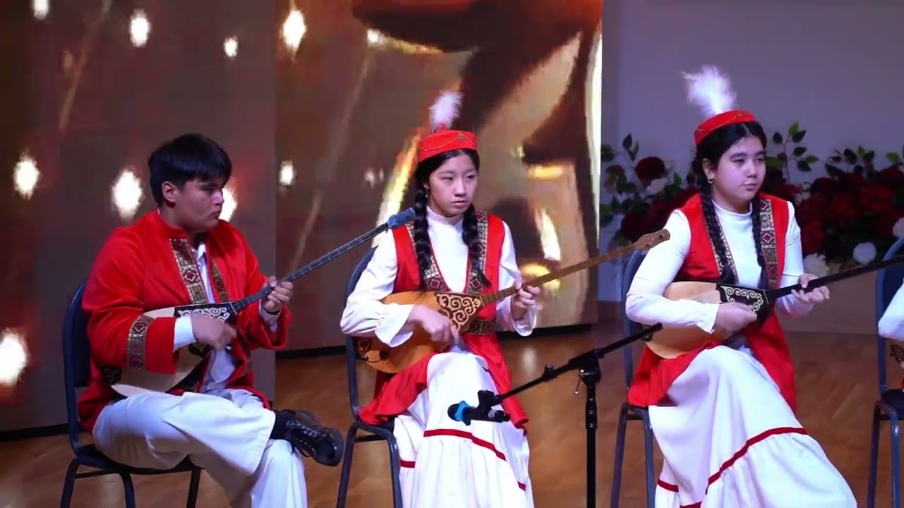 11  № 198 мектеп гимназиясы Әлқисса ансамблі   Ерке сылқым күйі