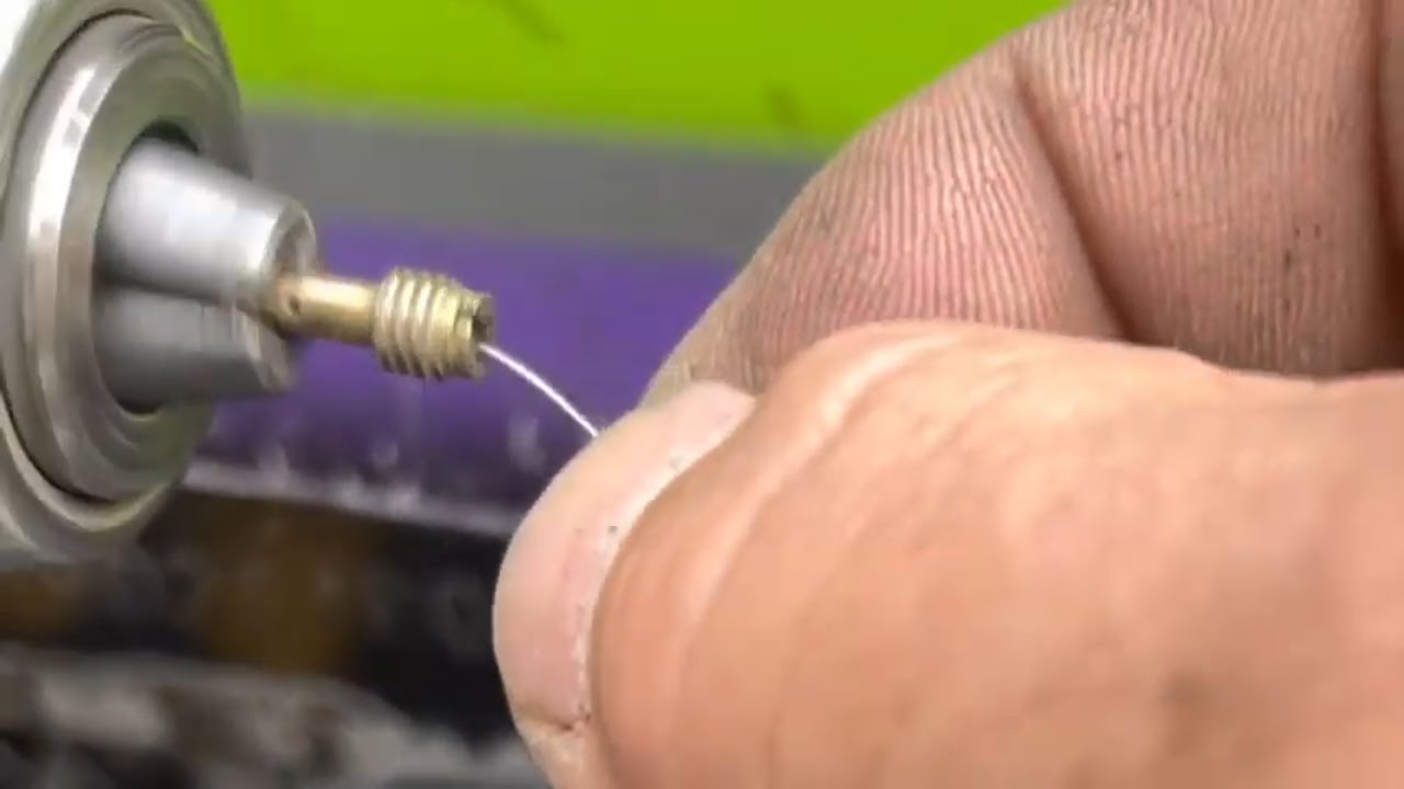 Clogged JETS? Cleaning Carburetor JETS No Drill Bits TRY THIS