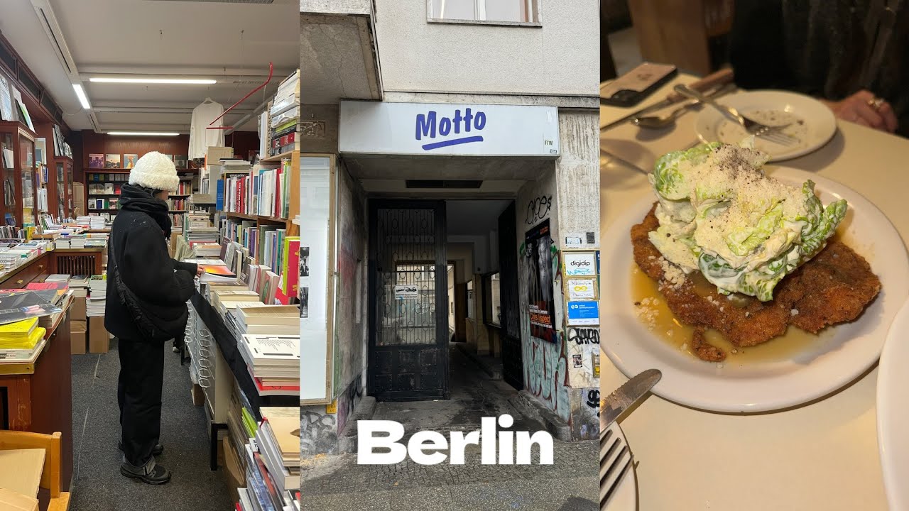 vlog. 베를린 여행 브이로그 🇩🇪 베를린에서 생긴일.. 베를린의 핫한 미술관과 편집샵