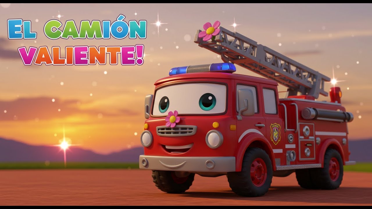 El Camión Valiente 🚒🌸 | La Canción Infantil del Coraje