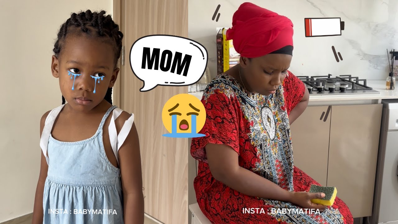 COMMENT DONNER LE SOURIR A MAMAN 🙁 @BabyLuke_ #matifamily #funny #matifa #sad #family #babyluke