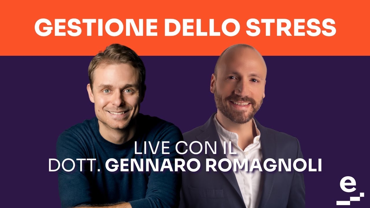 Gestire lo stress per vivere meglio: live con il Dott. Gennaro Romagnoli