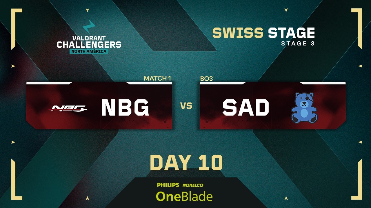 NBG vs SAD | VALORANT Challengers NA | W4 D2 | Regular Phase | Stage 3