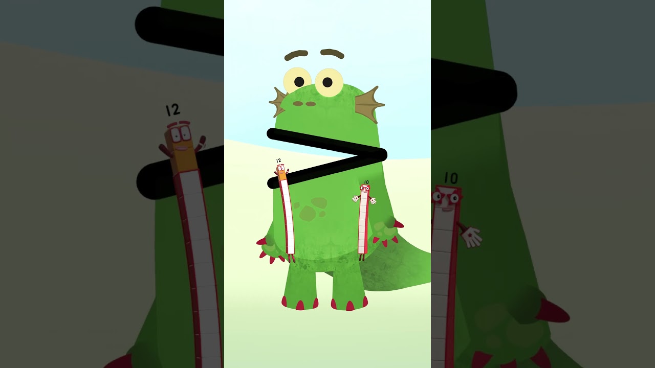 Blockzilla meets more numbers! | Maths for Kids | @Numberblocks