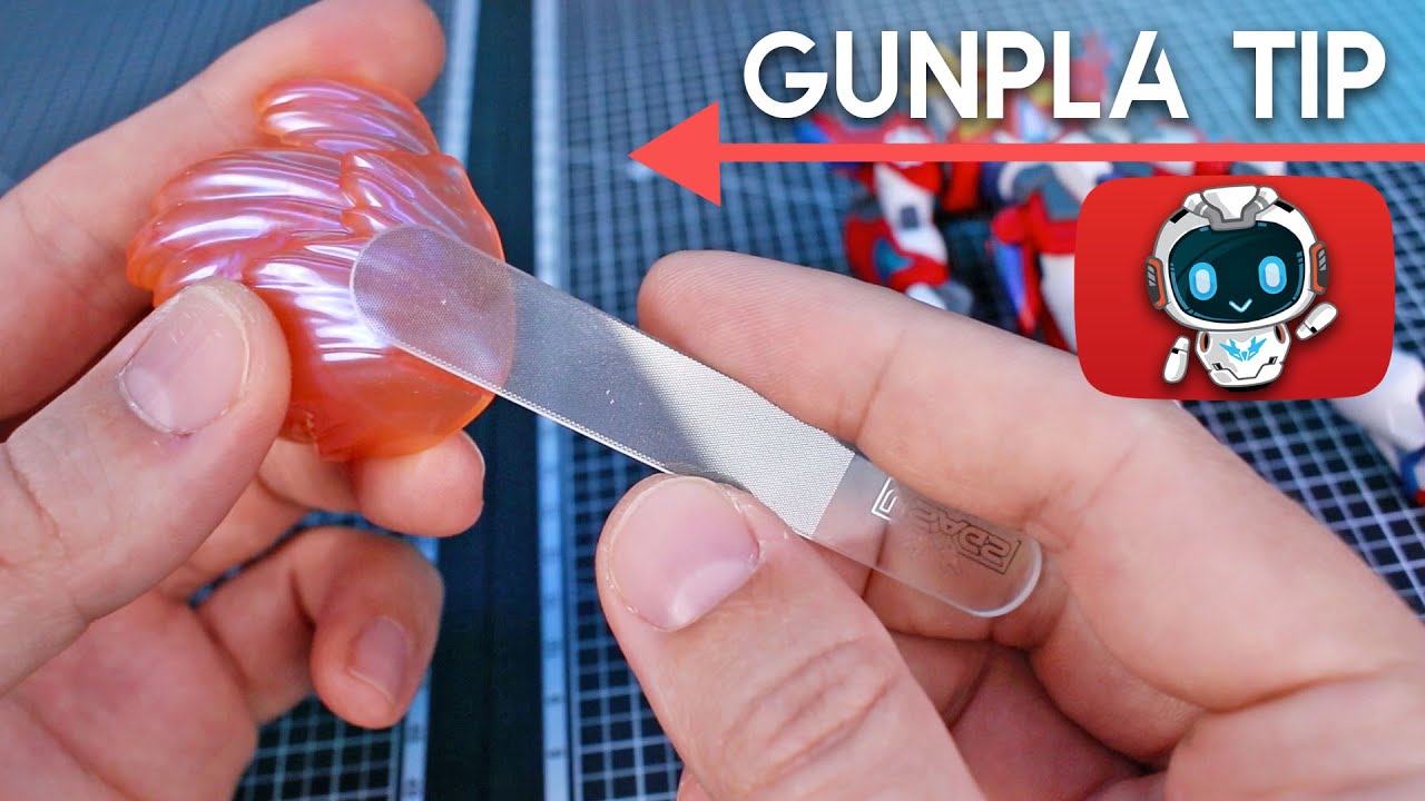 GUNPLA TIP: Стеклянные пилки
