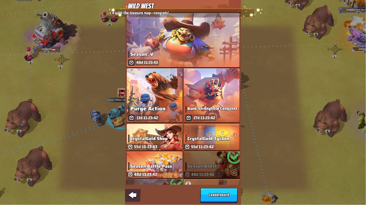 Day 1 of Season 5 in Last War – Everything Starts Now