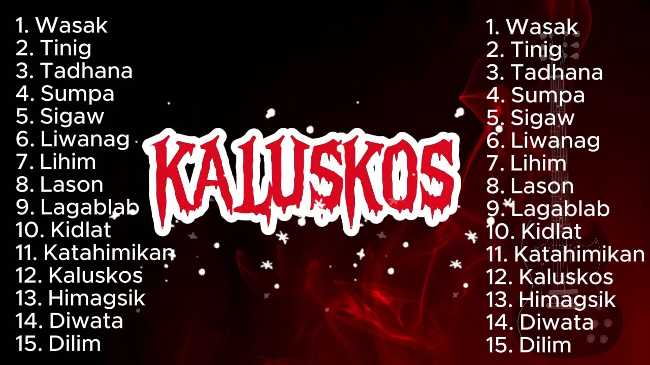 KALUSKOS - PINOY ROCK COMMUNITY | NEW PINOY ROCK PLAYLIST 2025