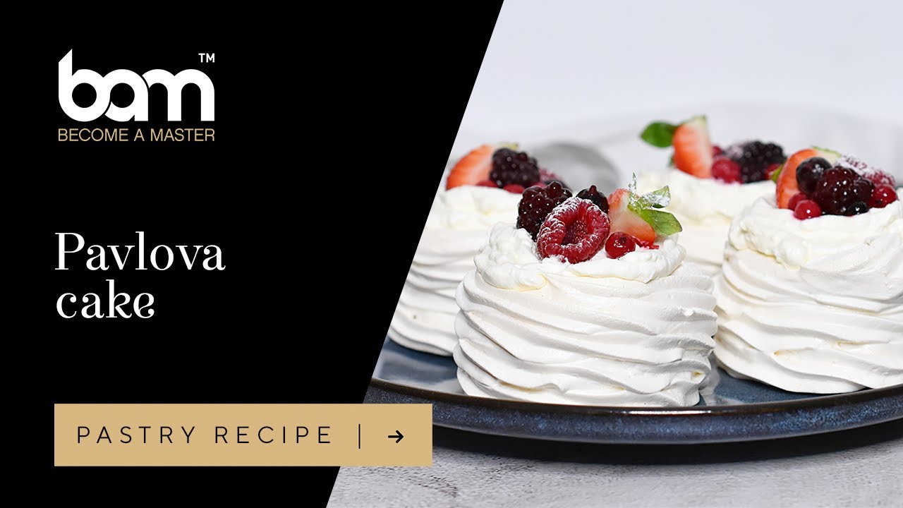 SLAŠČIČARSKI RECEPT: kako pripraviti Pavlovo torto?⎮BAMchocolate