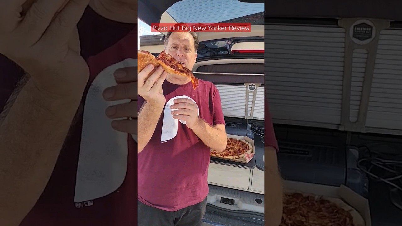 Pizza Review: Pizza Hut Big New Yorker #pizza